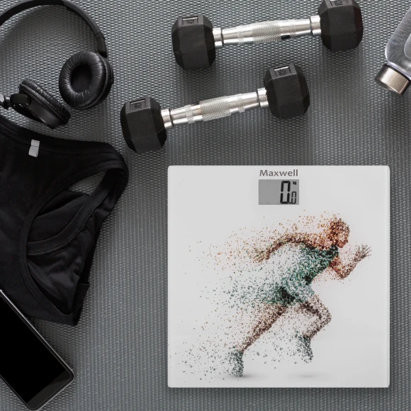 Весы напольные электронные Maxwell MW-2667 макс.150кг белый Весы напольные электронные Maxwell MW-2667 макс.150кг белый