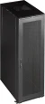 Шкаф серверный Lanmaster (TWT-CBB-32U-6X6-G1) напольный 32U 600x600мм пер.дв.стекл металл 2 бок.пан. 800кг черный 526мм 64.5кг 1610мм IP20 металл