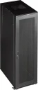Шкаф серверный Lanmaster (TWT-CBB-32U-6X6-G1) напольный 32U 600x600мм пер.дв.стекл металл 2 бок.пан. 800кг черный 526мм 64.5кг 1610мм IP20 металл