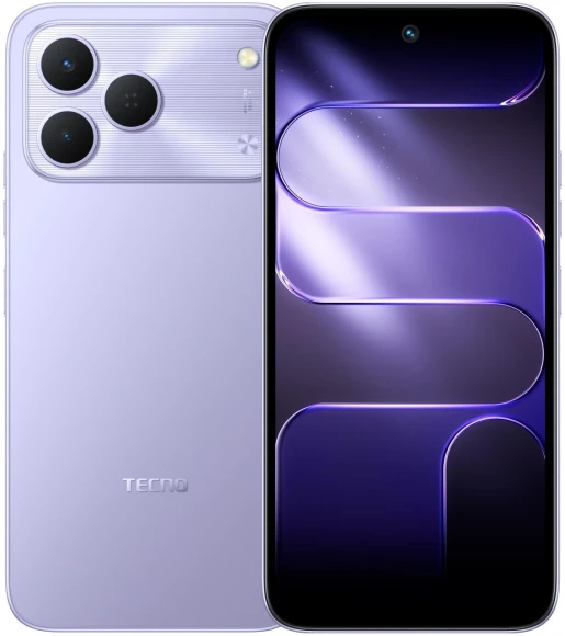 Смартфон Tecno Spark 50 128Gb 8Gb серый моноблок 3G 4G 2Sim 6.67" 720x1600 Android 16 50Mpix 802.11 a/b/g/n/ac/ax NFC GPS GSM900/1800 GSM1900 Protect FM microSD max2048Gb