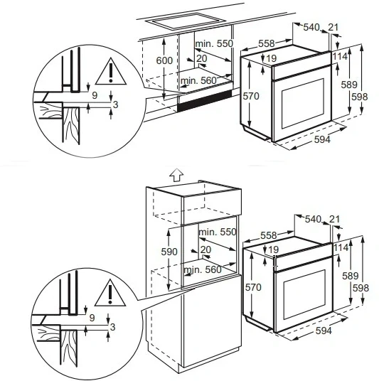 Духовой шкаф Электрический Electrolux EOF6P76BX черный/нержавеющая сталь Духовой шкаф Электрический Electrolux EOF6P76BX черный/нержавеющая сталь