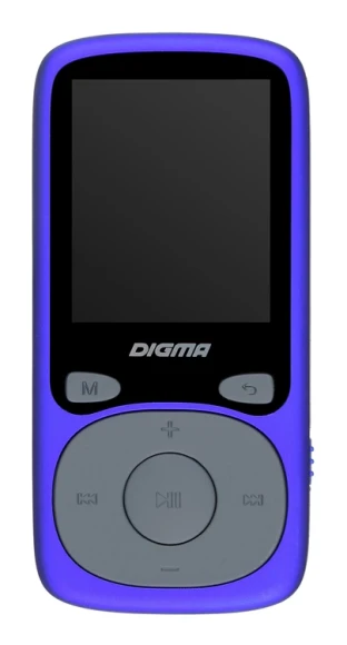 Плеер Hi-Fi Flash Digma B4 8Gb синий/1.8"/FM/microSDHC Плеер Hi-Fi Flash Digma B4 8Gb синий/1.8"/FM/microSDHC