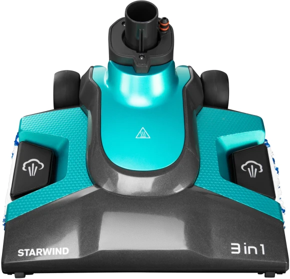 Пылесос паровой Starwind SSV9550 1800Вт темно-серый/голубой Пылесос паровой Starwind SSV9550 1800Вт темно-серый/голубой