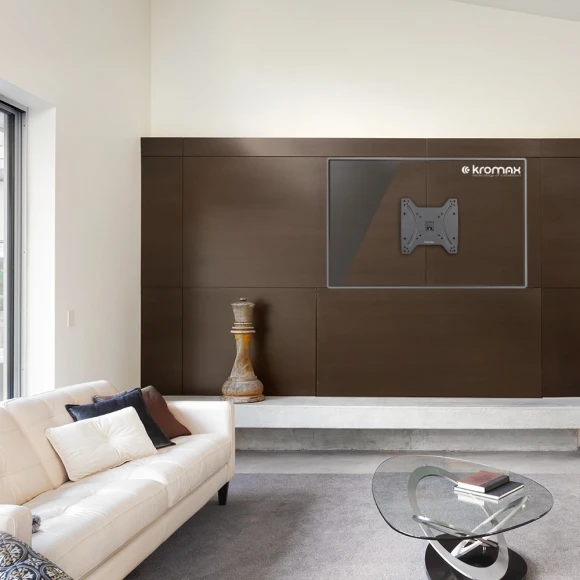 Кронштейн для телевизора Kromax OPTIMA-200 черный 15"-42" макс.25кг настенный фиксированный