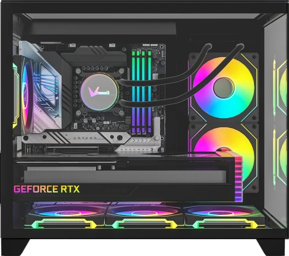 Корпус Formula Crystal Z9ML Floe черный без БП mATX 1xUSB3.0 1xUSB3.1 audio bott PSU Корпус Formula Crystal Z9ML Floe черный без БП mATX 1xUSB3.0 1xUSB3.1 audio bott PSU