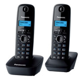 Р/Телефон Dect Panasonic KX-TG1612RUH темно-серый (труб. в компл.:2шт) АОН Р/Телефон Dect Panasonic KX-TG1612RUH темно-серый (труб. в компл.:2шт) АОН