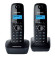 Р/Телефон Dect Panasonic KX-TG1612RUH темно-серый (труб. в компл.:2шт) АОН