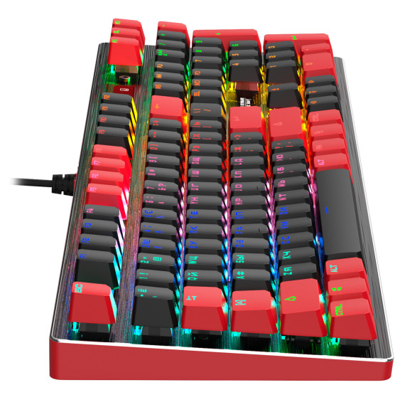 Клавиатура A4Tech B820N черный/красный USB for gamer LED (B820N ( BLACK + RED)) кабель 1.8м Клавиатура A4Tech B820N черный/красный USB for gamer LED (B820N ( BLACK + RED)) кабель 1.8м