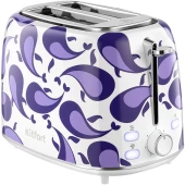 Тостер Kitfort КТ-6456 980Вт красный/серебристый Тостер Kitfort КТ-6456 980Вт красный/серебристый