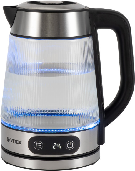 Чайник электрический Vitek VT-8825 1.8л. 2200Вт прозрачный корпус: стекло Чайник электрический Vitek VT-8825 1.8л. 2200Вт прозрачный корпус: стекло