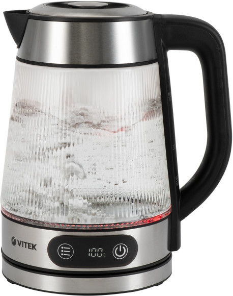 Чайник электрический Vitek VT-8825 1.8л. 2200Вт прозрачный корпус: стекло Чайник электрический Vitek VT-8825 1.8л. 2200Вт прозрачный корпус: стекло
