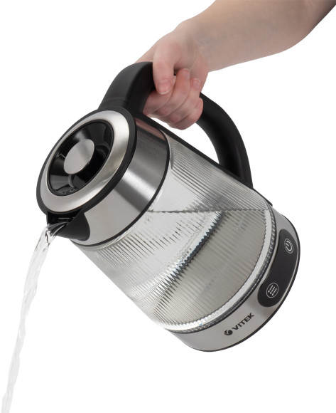 Чайник электрический Vitek VT-8825 1.8л. 2200Вт прозрачный корпус: стекло Чайник электрический Vitek VT-8825 1.8л. 2200Вт прозрачный корпус: стекло