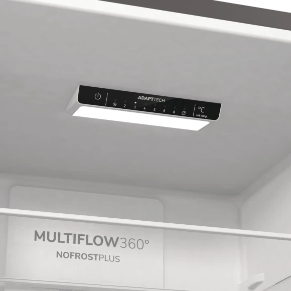 Холодильник Gorenje NRK6201PS4 2-хкамерн. серебристый металлик Холодильник Gorenje NRK6201PS4 2-хкамерн. серебристый металлик