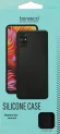 Чехол (клип-кейс) BoraSCO для Realme C21 Silicone Case черный (матовый) (40041)