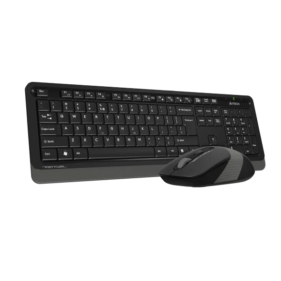 Клавиатура + мышь A4Tech Fstyler FG1010 клав:черный/серый мышь:черный/серый USB беспроводная Multimedia (FG1010 GREY) Клавиатура + мышь A4Tech Fstyler FG1010 клав:черный/серый мышь:черный/серый USB беспроводная Multimedia (FG1010 GREY)