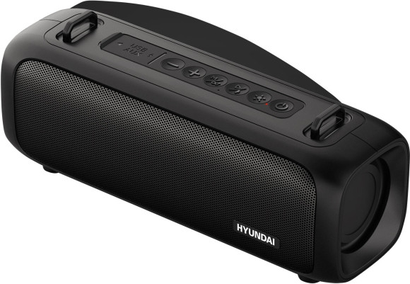 Колонка порт. Hyundai H-PS1020 черный 16W 2.0 BT 10м 1500mAh Колонка порт. Hyundai H-PS1020 черный 16W 2.0 BT 10м 1500mAh