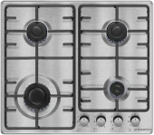 Газовая варочная поверхность Maunfeld EGHS.64.3STS-ES/G нержавеющая сталь