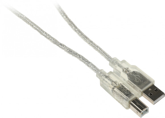 Кабель Ningbo USB A(m) USB B(m) 1.8м прозрачный Кабель Ningbo USB A(m) USB B(m) 1.8м прозрачный