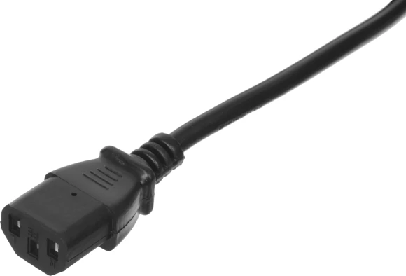Кабель Buro BU-PCAB-3M-16A IEC C13 Евровилка 3м Кабель Buro BU-PCAB-3M-16A IEC C13 Евровилка 3м