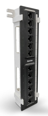 Патч-панель Hyperline PPW-12-8P8C-C5E 12xRJ45 кат.5e UTP Патч-панель Hyperline PPW-12-8P8C-C5E 12xRJ45 кат.5e UTP