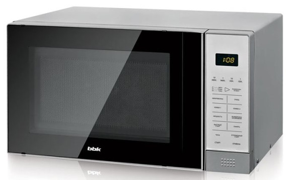 Микроволновая Печь BBK 23MWC-982S/SB-M 23л. 900Вт серебристый