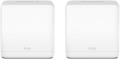 Бесшовный Mesh роутер Mercusys Halo H30G (HALO H30G(2-PACK)) AC1300 10/100/1000BASE-TX белый (упак.:2шт) Бесшовный Mesh роутер Mercusys Halo H30G (HALO H30G(2-PACK)) AC1300 10/100/1000BASE-TX белый (упак.:2шт)