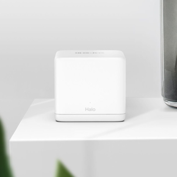 Бесшовный Mesh роутер Mercusys Halo H30G (HALO H30G(2-PACK)) AC1300 10/100/1000BASE-TX белый (упак.:2шт) Бесшовный Mesh роутер Mercusys Halo H30G (HALO H30G(2-PACK)) AC1300 10/100/1000BASE-TX белый (упак.:2шт)