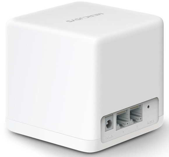 Бесшовный Mesh роутер Mercusys Halo H30G (HALO H30G(2-PACK)) AC1300 10/100/1000BASE-TX белый (упак.:2шт) Бесшовный Mesh роутер Mercusys Halo H30G (HALO H30G(2-PACK)) AC1300 10/100/1000BASE-TX белый (упак.:2шт)