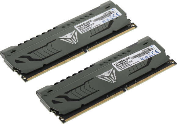 Память DDR4 2x32Gb 3600MHz Patriot PVS464G360C8K Viper Steel RTL Gaming PC4-28800 CL18 DIMM 288-pin 1.35В dual rank с радиатором Ret Память DDR4 2x32Gb 3600MHz Patriot PVS464G360C8K Viper Steel RTL Gaming PC4-28800 CL18 DIMM 288-pin 1.35В dual rank с радиатором Ret