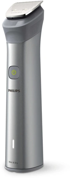 Триммер Philips MG5920/15 серебристый (насадок в компл:10шт) Триммер Philips MG5920/15 серебристый (насадок в компл:10шт)