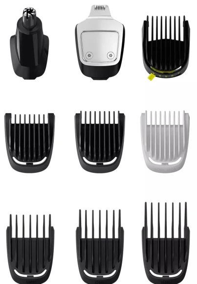 Триммер Philips MG5920/15 серебристый (насадок в компл:10шт) Триммер Philips MG5920/15 серебристый (насадок в компл:10шт)