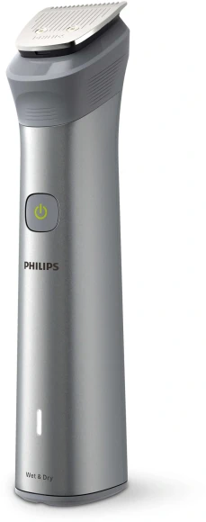 Триммер Philips MG5920/15 серебристый (насадок в компл:10шт) Триммер Philips MG5920/15 серебристый (насадок в компл:10шт)