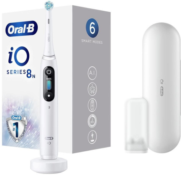 Зубная щетка электрическая Oral-B iO Series 8 Limited Edition белый