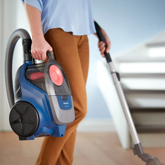 Пылесос Philips XB2123/09 850Вт синий/черный Пылесос Philips XB2123/09 850Вт синий/черный