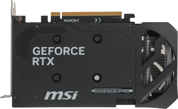 Видеокарта MSI PCI-E 5.0 RTX 5050 8G SHADOW 2X OC NVIDIA GeForce RTX 5050 8Gb 128bit GDDR6 2602/20000 HDMIx1 DPx3 HDCP Ret