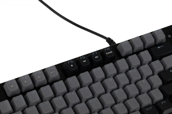 Клавиатура A4Tech Bloody B828N механическая черный/серый USB for gamer LED (B828N (GREY+BLACK))