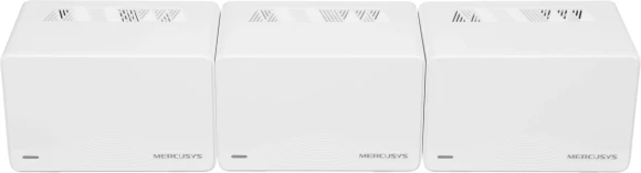 Бесшовный Mesh роутер Mercusys Halo H25BE (HALO H25BE(3-PACK)) BE3600 10/100/1000BASE-TX белый (упак.:3шт)