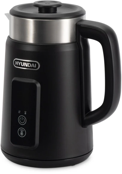 Чайник электрический Hyundai HYK-S3505 1.5л. 2200Вт черный корпус: металл/пластик