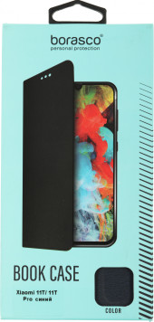 Чехол (флип-кейс) BoraSCO для Xiaomi 11T/11T Pro Book Case синий (70063)