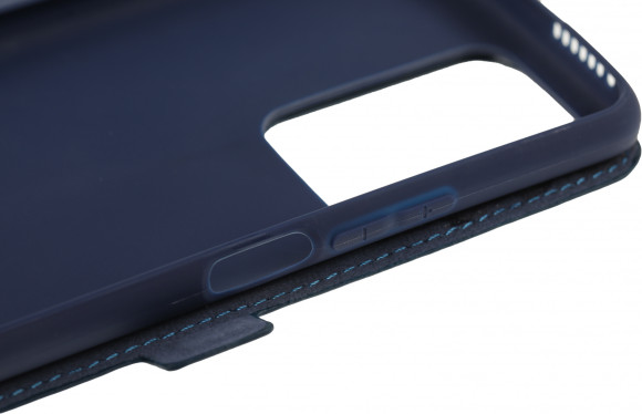 Чехол (флип-кейс) BoraSCO для Xiaomi 11T/11T Pro Book Case синий (70063)