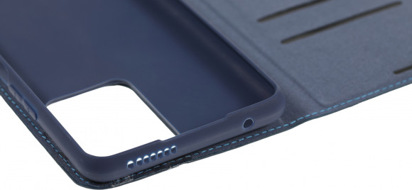 Чехол (флип-кейс) BoraSCO для Xiaomi 11T/11T Pro Book Case синий (70063)