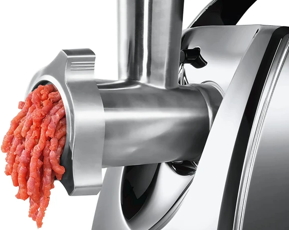 Мясорубка Bosch MFW67440 2000Вт черный/серебристый