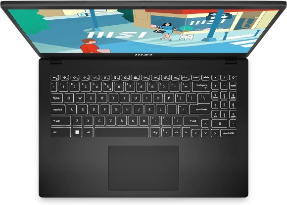 Ноутбук MSI Modern 15 H B13M-021US Core i7 13620H 32Gb SSD1Tb Intel UHD Graphics 15.6" IPS FHD (1920x1080) Windows 11 Home Multi Language black WiFi BT Cam (9S7-15H411-021)