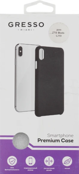 Чехол (клип-кейс) Gresso для ZTE Blade L210 Meridian черный (GR17MRN1008) Чехол (клип-кейс) Gresso для ZTE Blade L210 Meridian черный (GR17MRN1008)
