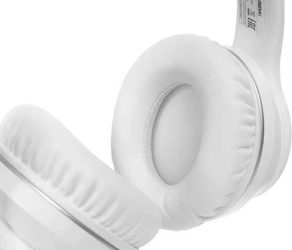 Гарнитура накладные Hyundai H-HP103 белый беспроводные bluetooth оголовье Гарнитура накладные Hyundai H-HP103 белый беспроводные bluetooth оголовье