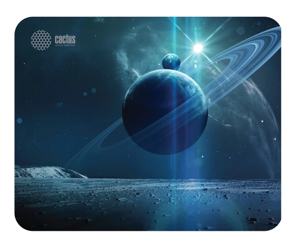 Коврик для мыши Cactus Saturn рисунок 300x250x2мм (CS-MP-P03M) Коврик для мыши Cactus Saturn рисунок 300x250x2мм (CS-MP-P03M)