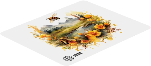 Коврик для мыши Cactus Honeybee 220x180x2мм (CS-MP-P09XS) Коврик для мыши Cactus Honeybee 220x180x2мм (CS-MP-P09XS)