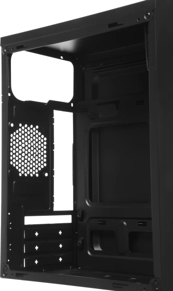 Корпус KingPrice KPCC-MN208 черный без БП mATX 1x80mm 2x120mm 2xUSB2.0 audio