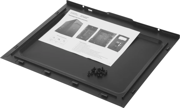 Корпус KingPrice KPCC-MN208 черный без БП mATX 1x80mm 2x120mm 2xUSB2.0 audio