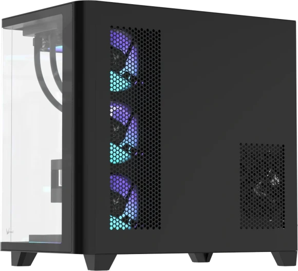 Корпус Formula Crystal U2 Floe черный без БП ATX 6x120mm 1xUSB2.0 1xUSB3.0 audio bott PSU Корпус Formula Crystal U2 Floe черный без БП ATX 6x120mm 1xUSB2.0 1xUSB3.0 audio bott PSU